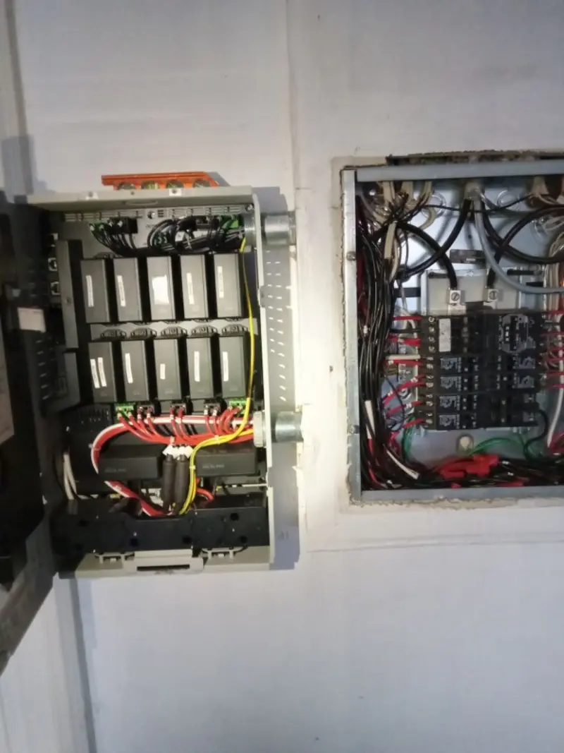 Electrical panel upgrade completed for Commercial Electrician Services in Forest Glen